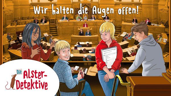 Die Alster Detektive – Hörspiele gratis als MP3 runterladen oder anhören