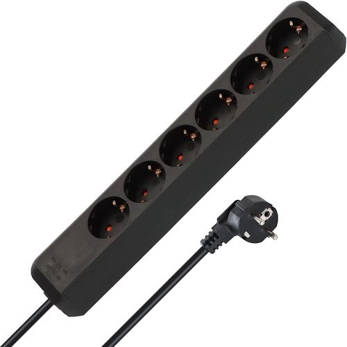 🔌 Brennenstuhl Eco-Line 6er-Steckdosenleiste für 4,45€ (statt 7€)