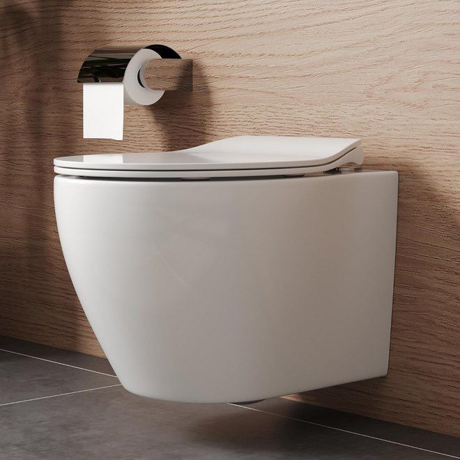 🚽 DeerValley Wand WC spülrandlos mit Absenkautomatik für 127,20€ (statt 160€)