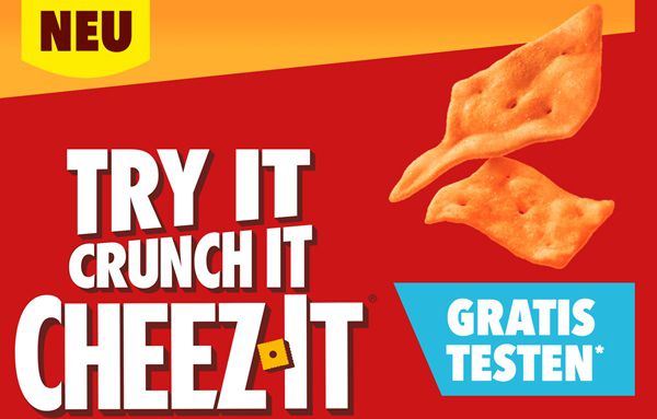 CHEEZ IT CHIPS gratis ausprobieren