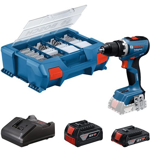 🔩 Bosch Professional Akku-Bohrschrauber GSR 18V-65 inkl. 2 Akkus für 199,99€ (statt 277€)