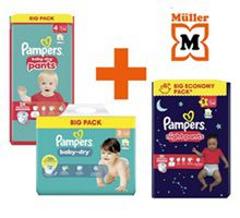 Wieder da! Couponplatz: 2x Big Packs Pampers Windeln/Pants kaufen, 1x gratis dazu Wieder da! Couponplatz: 2x Big Packs Pampers Windeln/Pants kaufen, 1x gratis dazu