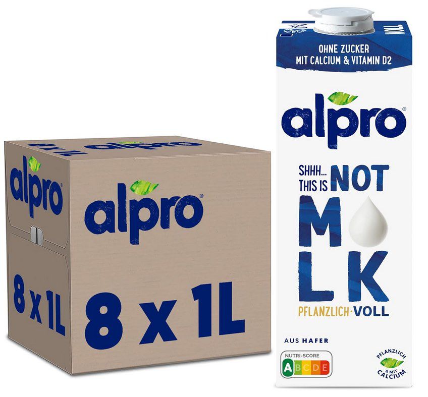 🥛 8x Alpro THIS IS NOT MILK 3,5% ab 14,32€ (statt 20€)