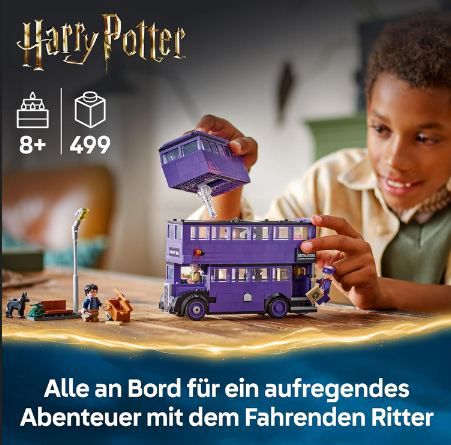 🪄 LEGO 76446 Harry Potter Abenteuer mit dem Fahrenden Ritter für 26,99€ (statt 35€)