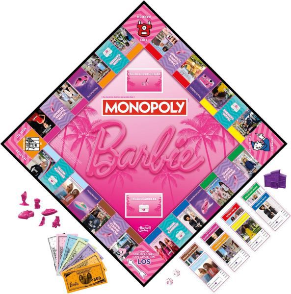 🎲 Monopoly Barbie Edition Brettspiel für 21,99€ (statt 29€)
