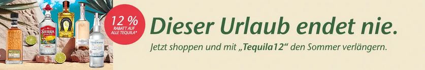 🍹 Frankfurt Airport:  12% Rabatt auf ausgewählten Tequila   Ab 50€ VSK Frei!