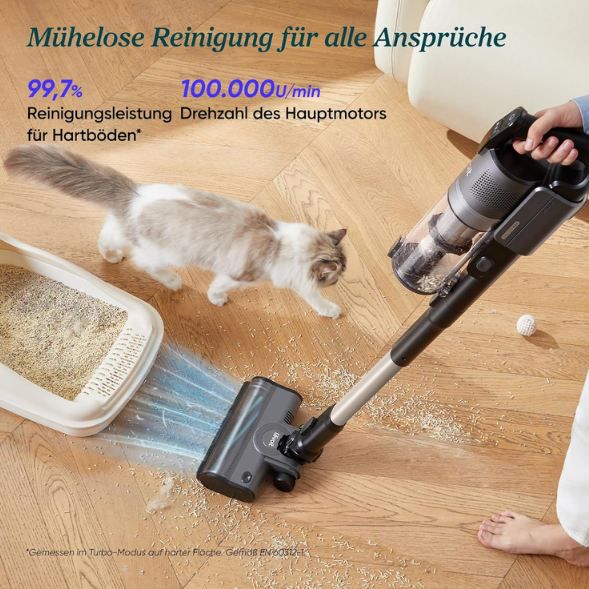 🧹 Levoit Akku Staubsauger mit Anti Hair Wrap & HEPA Filter für 149,99€ (statt 200€)