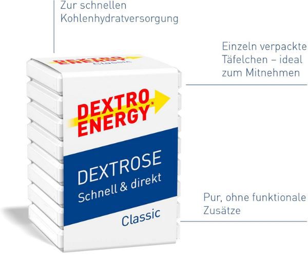🧠 18er Pack Dextro Energy Würfel Classic mit Dextrose ab 14,53€ (statt 20€)