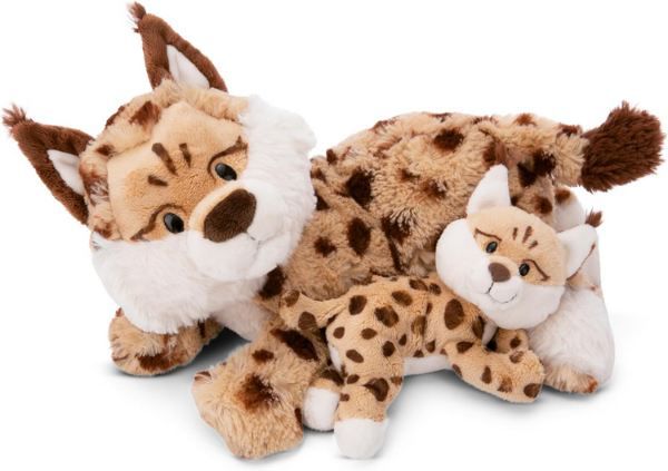 🐈 NICI Wild Friends Kuscheltier Luchs Mutter & Kind für 17,99€ (statt 25€)