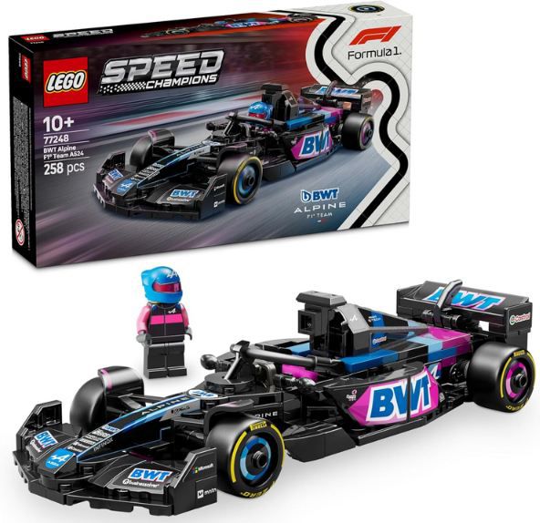 🏎️ LEGO 77248 Speed Champions BWT Alpine F1 Team A524 Rennauto für 14,99€ (statt 21€)