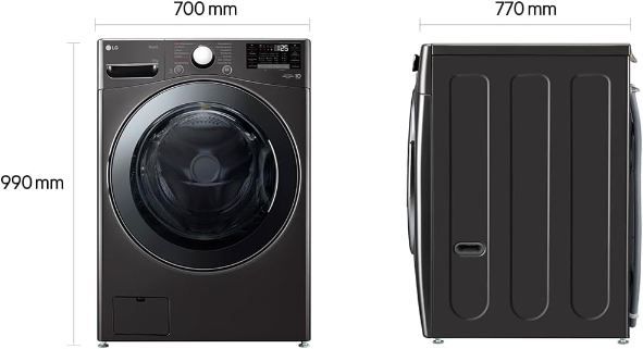 👕 LG F11WM17TS2B Frontlader Waschmaschine mit 17kg für 819€ (statt 1.018€)