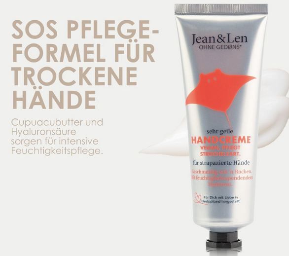 🧴 Jean & Len Sehr geile Handcreme, Neutral, 75ml ab 2,12€ (statt 3€)