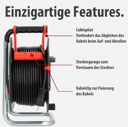🔌 Brennenstuhl Garant V2 Outdoor Kabeltrommel mit 50m für 76,39€ (statt 90€)