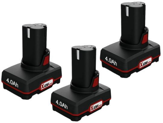 🔋 3er Pack Parkside PAPK 12 B4 Akku Set, 12V, 4Ah für 45,94€ (statt 65€)