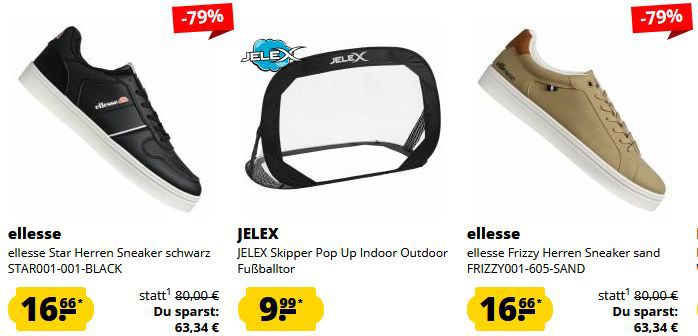 🔥 SportSpar Restgrößen Sale mit über 1.000 Angeboten bis  97% + 5€ Gutschein ab 60€