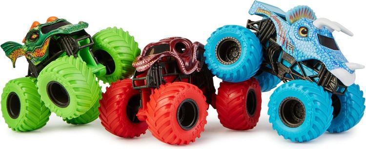 🛻 3er Pack Monster Jam Charged Beasts Trucks für 12,49€ (statt 20€)