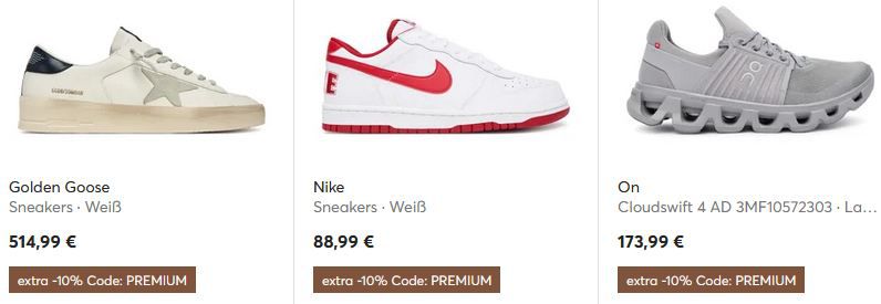 👟 eSchuhe: Bis zu 30% Rabatt auf Premium Schuhe ab 89€ (CK, On, G Star, UGG u.v.m)