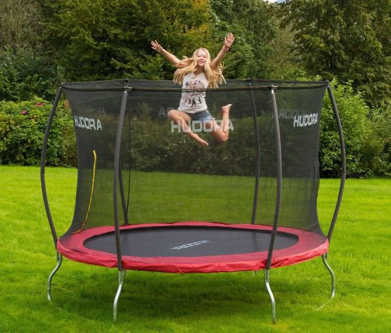 🦘 Hudora Fantastic 300V Trampolin, 300cm, bis 100kg für 274,90€ (statt 374€)