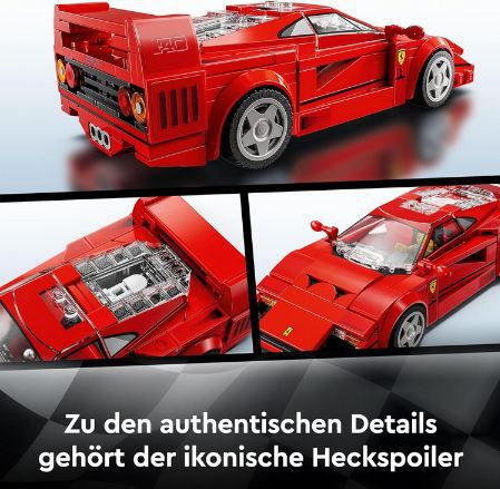 🏎️ LEGO 76934 Speed Champions Ferrari F40 für 15,19€ (statt 19€)