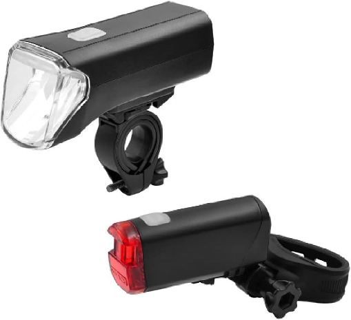 🚲 Fischer Fahrrad Front  & Rückleuchten Beleuchtungs Set für 9,99€ (statt 17€)