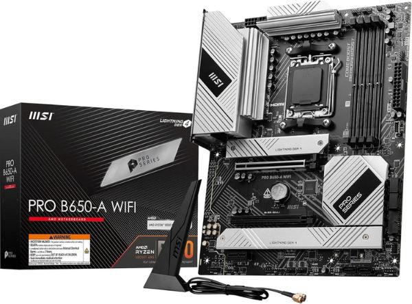 🖥️ MSI PRO B650 A WiFi AM5 Mainboard für 149,99€ (statt 189€)
