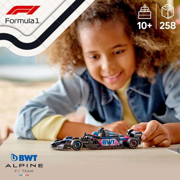 🏎️ LEGO 77248 Speed Champions BWT Alpine F1 Team A524 Rennauto für 14,99€ (statt 21€)