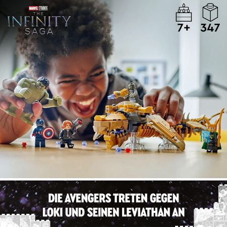 🧱 LEGO 76290 Marvel Avengers vs. Leviathan Set für 35,49€ (statt 40€)