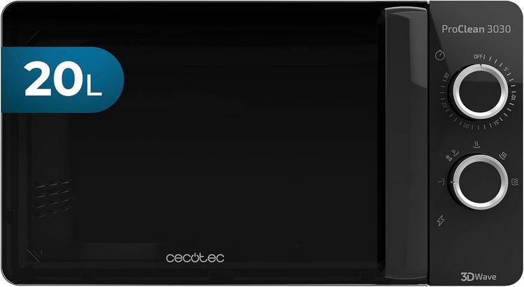 🍛 Cecotec ProClean 3030 Mikrowelle mit 20L, 700W für 51,90€ (statt 85€)