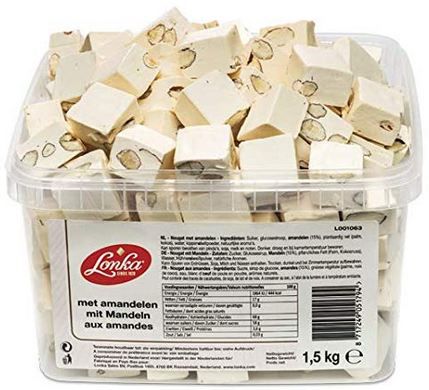 🍫 1,5kg KingsWay Lonka Nougat mit Mandeln für 19,26€ (statt 25€)