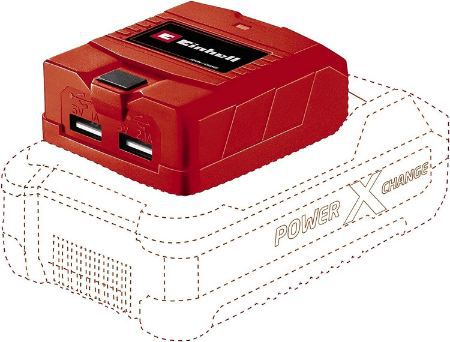 🔋 Einhell TC CP 18 USB Akku Adapter mit 2 USB Ports für 11,99€ (statt 16€)