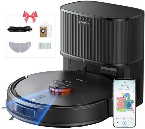 🧹 Laresar L20 Saug  & Wischroboter inkl. Station für 125,39€ (statt 190€)