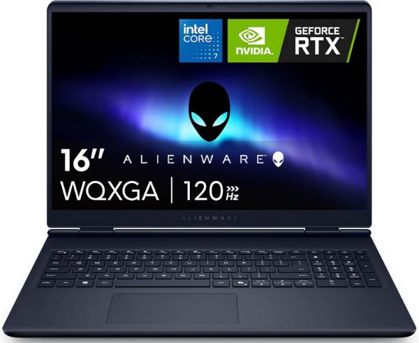💻 Alienware 16 Aurora Gaming Laptop mit 16, Intel 7 240H & RTX 5060 für 1.199€ (statt 1.349€)