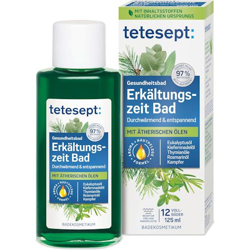 🍃 tetesept Erkältungszeit Bad für 3,95€ (statt 5€)