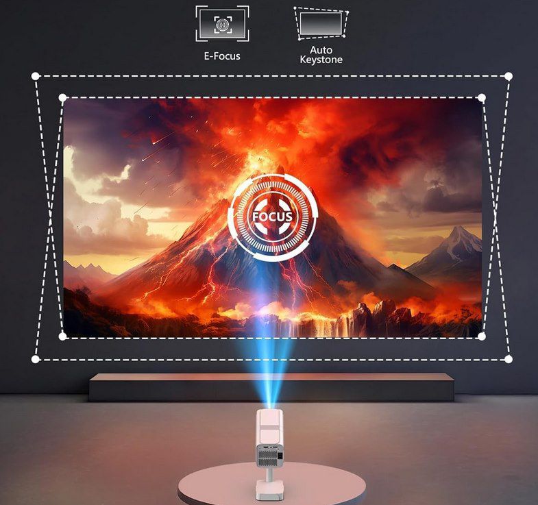 📽️ Puxinat TP 04 1080p Beamer mit Android & 300 ANSI für 47,99€ (statt 60€)