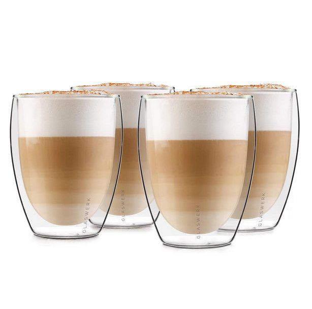 🥃 4x Glaswerk Jesolo doppelwandige Thermogläser (350 ml) für 19,37€ (statt 36€)