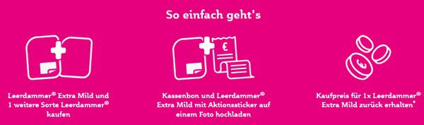 🧀  Leerdammer Extra Mild gratis ausprobieren