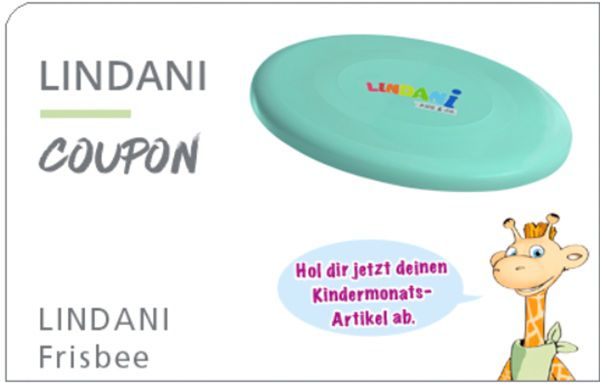 Linda Apotheken: LINDANI Frisbee kostenlos abholen