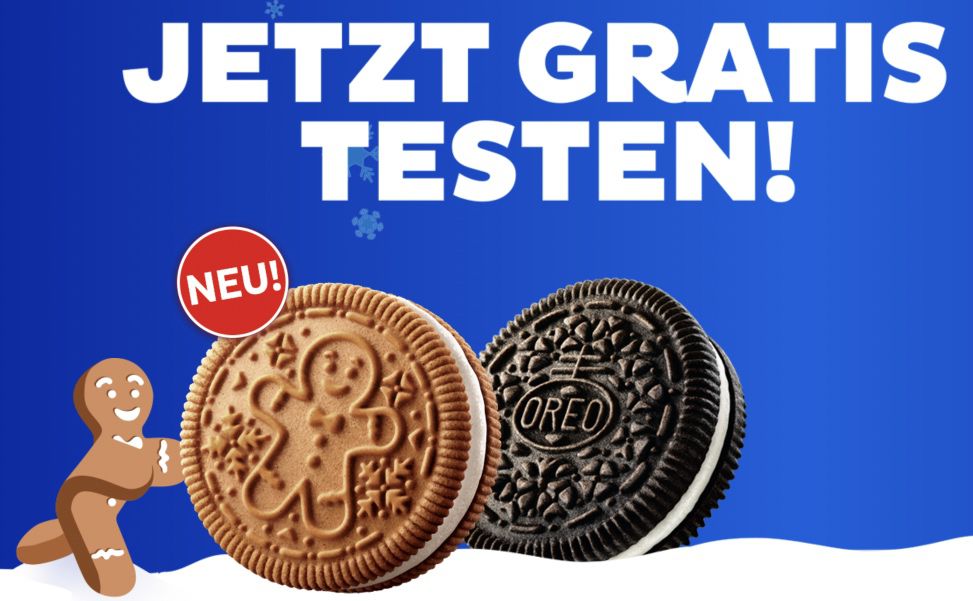 🍪 Keksprodukt von OREO gratis ausprobieren