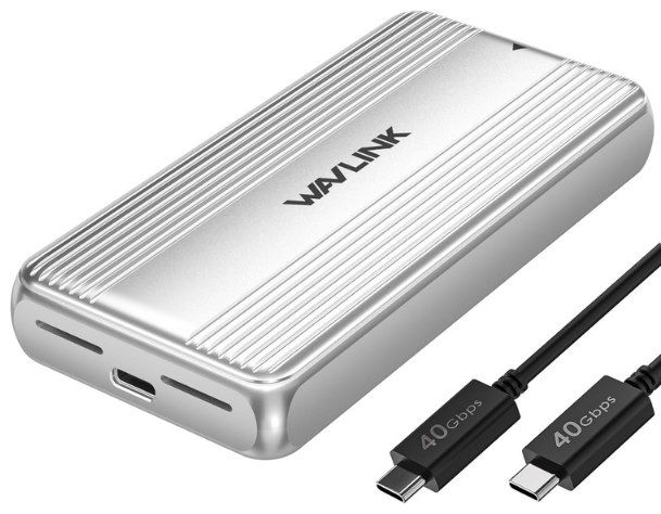 ⏫ WAVLINK 40Gbps M.2 NVMe SSD Gehäuse für 59,99€ (stat 80€)