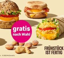 Magenta Moments: Bei Mc Donalds ein Frühstücksprodukt gratis
