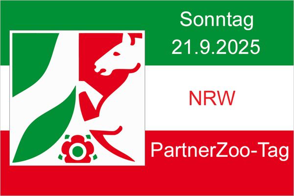 🐘 Jahreskarten Inhaber & Vereinsmitglieder: Freier Eintritt am 21.9. in 12 NRW Partnerzoos