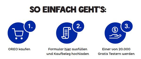 🍪 Keksprodukt von OREO gratis ausprobieren