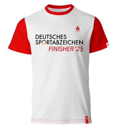 👕 Sparkasse: Deutsches Sportabzeichen abgelegt   T Shirt gratis erhalten