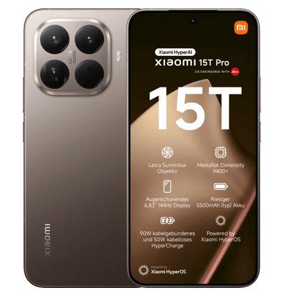 📱 Xiaomi 15T Pro 512GB für 1€ mit Telekom 50GB 5G für 29,99€ + 💰 150€ Bonus 👉 kein AP
