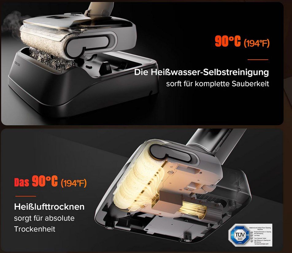 🧹🧼 roborock F25 GT Nass Trocken Staubsauger mit 20.000 Pa für 219€ (statt 259€)