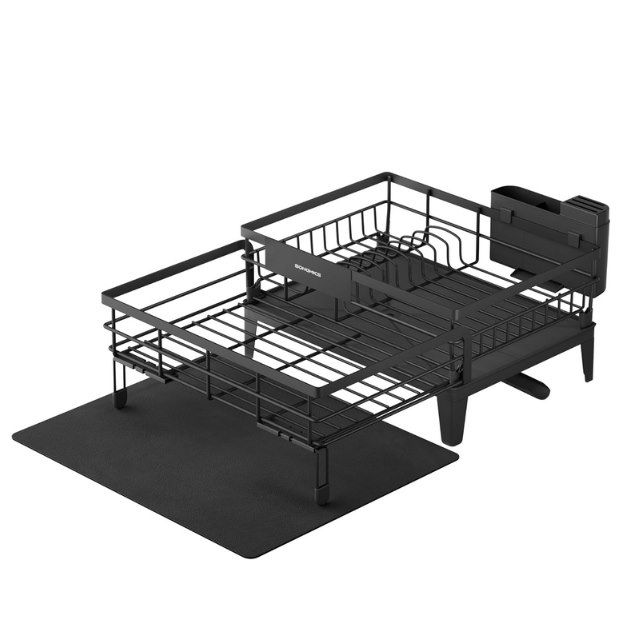 🍽️ Songmics Geschirr-Abtropfständer, 360° drehbar für 12,74€ (statt 16€)