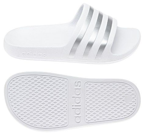 💦 adidas Kinder Adilette Aqua Slides in Weiß für 12€ (statt 17€)