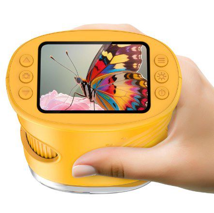 🔬 LELESUN tragbares Kindermikroskop (1000x) mit 2 Zoll Display für 19,74€ (statt 35€)