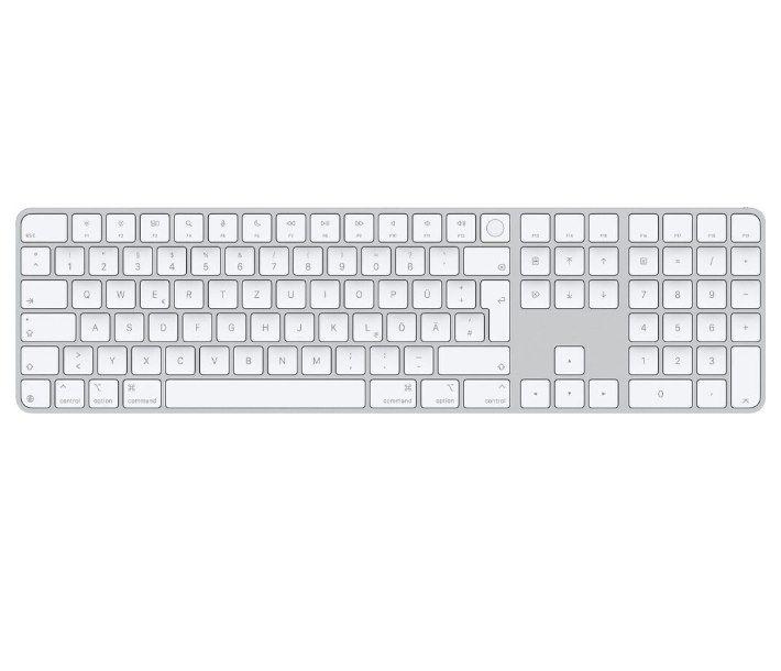 ⌨️ Apple Magic Keyboard mit Touch ID & Ziffernblock (2024) für 142€ (statt 157€)