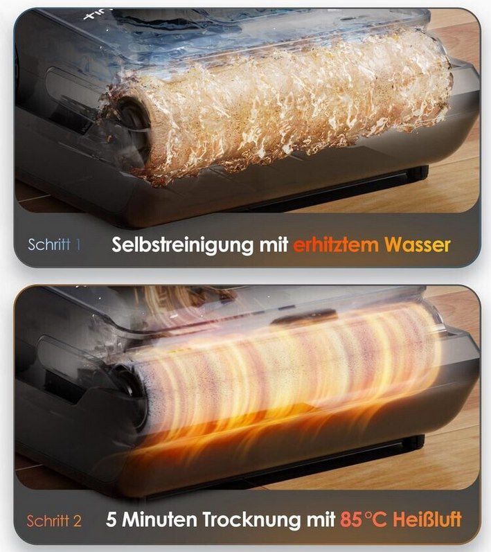🧹🧼 Tineco FLOOR ONE i6 Stretch Akku Nass  & Trockensauger für 236,55€ (statt 299€)